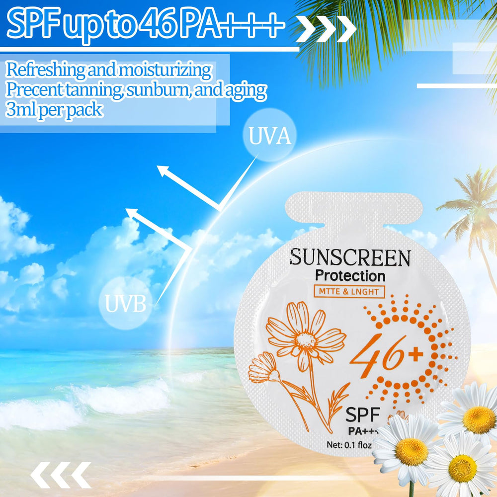 Heigble open packet dispensing sunscreen illustrating single-use hygiene and ease