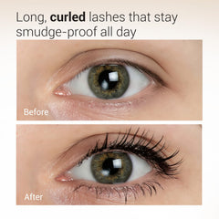HEIMISH mascara texture swatch showing smooth coating