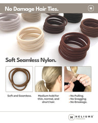 Heliums close-up of nylon texture highlighting smooth, gentle finish