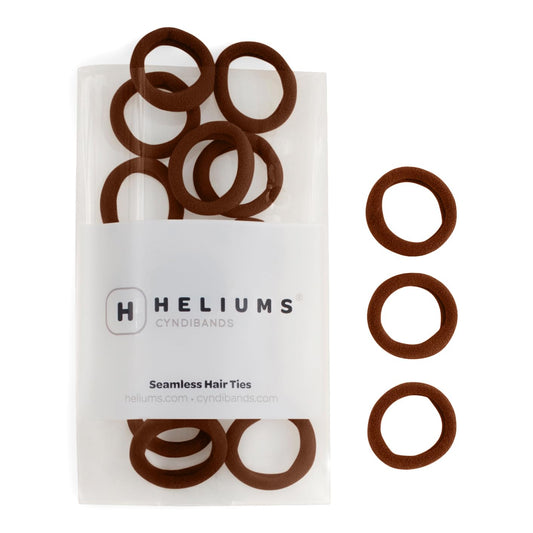 Heliums front pack brown showing compact 30-count; neat storage benefit