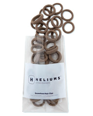Heliums front pack light brown showing 40-count and compact design benefit
