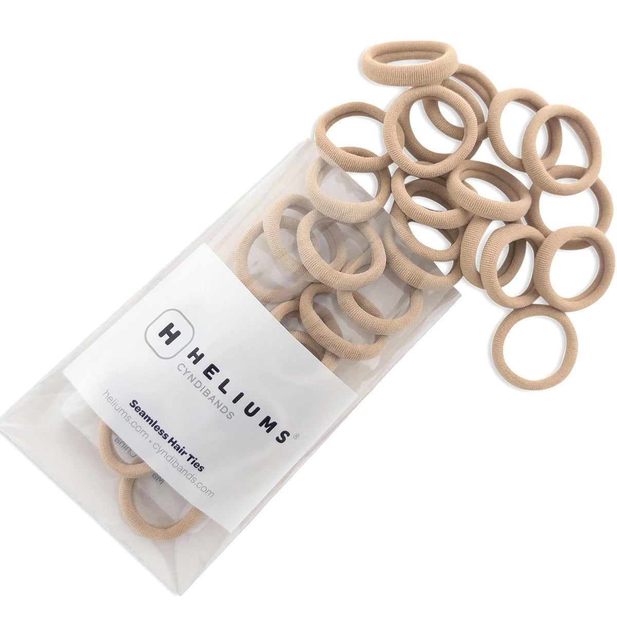 Heliums front packaging showing sandy blonde color and 30-count convenience