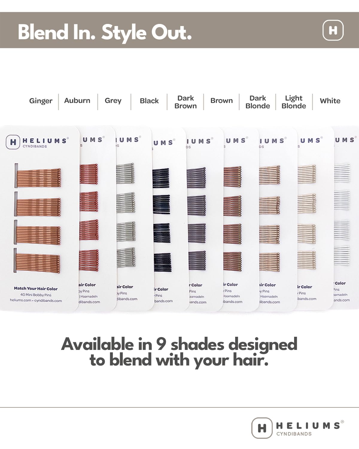 Heliums rounded tip detail reduces snagging and protects delicate scalps