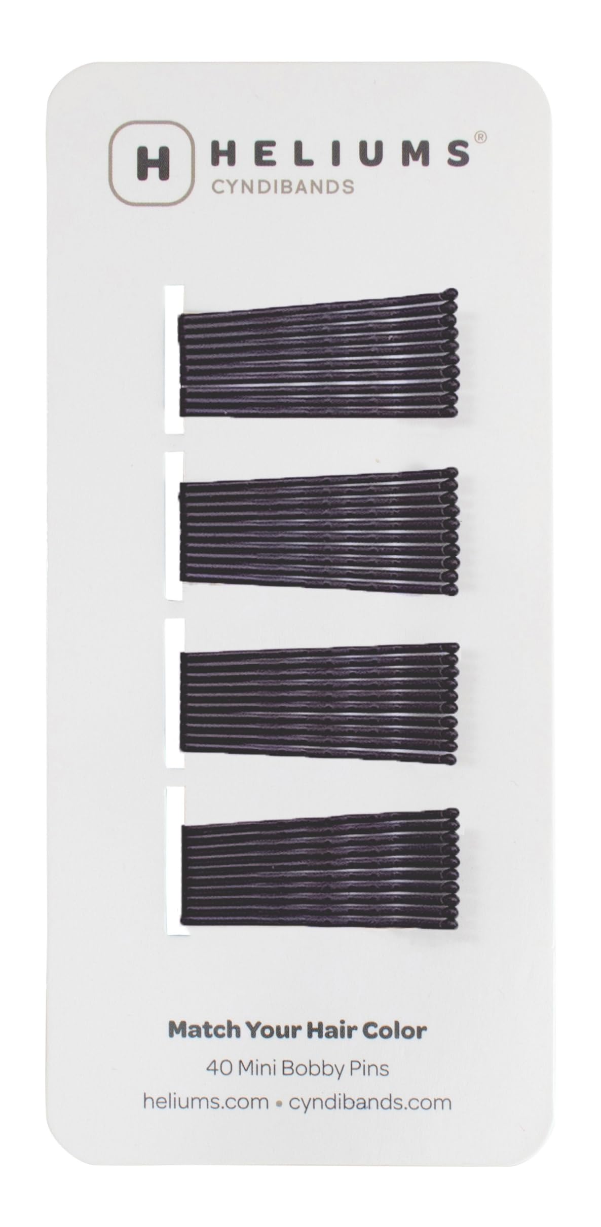 Heliums front packaging showing 40-pack and compact size benefit