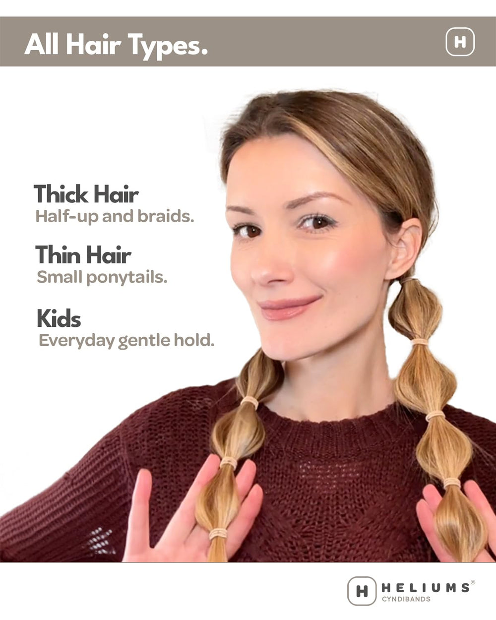 Heliums neutral color spread displaying mix matching natural tones benefit