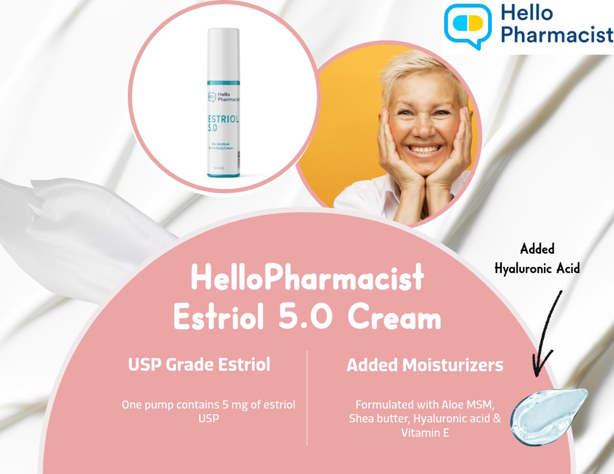 HelloPharmacist label with third‑party tested seal emphasizing verified purity benefit