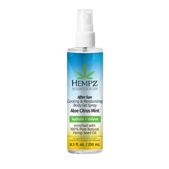 Hempz bottle front packaging showing label and scent benefits