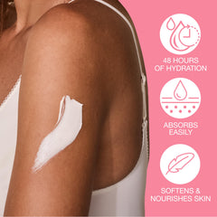 Hempz applied to hand demonstrating quick absorption and instant hydration benefit