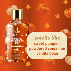Hempz Caramel Candy Apple lotion label close-up emphasizing moisturizing benefits