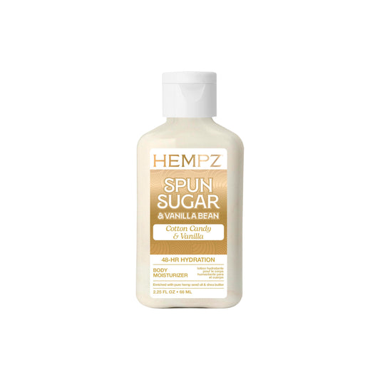 Hempz front packaging showing bottle and scent, perfect for travel