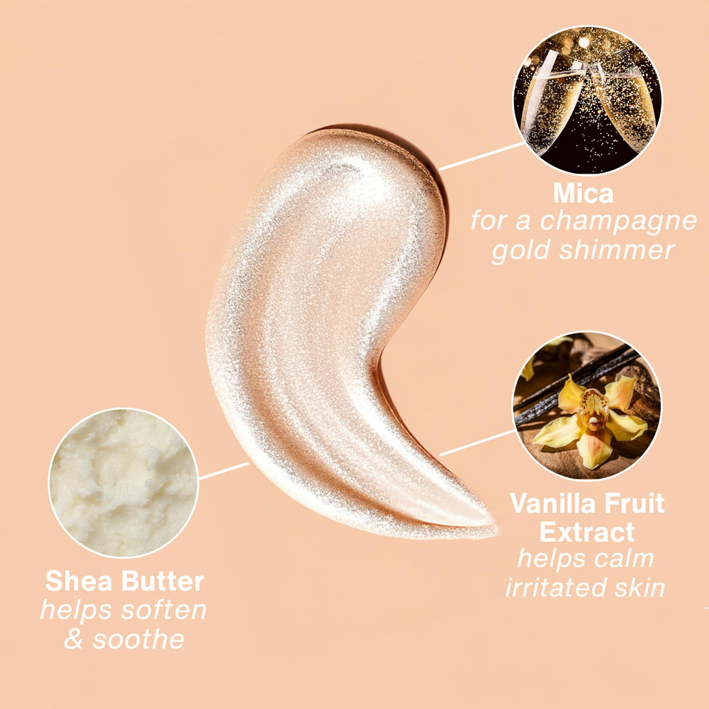 Hempz label detail highlighting natural ingredients and vegan benefit