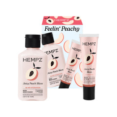 Hempz mini lotion front packaging showing size and peach scent benefit