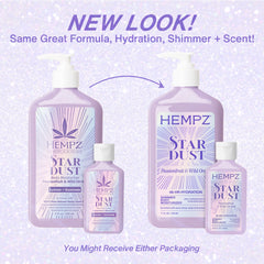Hempz tube close-up texture displaying pearlescent lotion and hydration