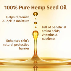 Hempz product being applied on arm showing non-greasy finish benefit