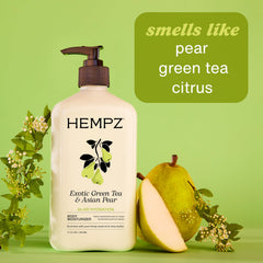Hempz lotion being pumped for easy daily application