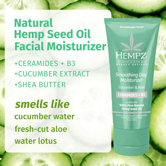 Hempz close-up texture view highlighting fast-absorbing cream benefit