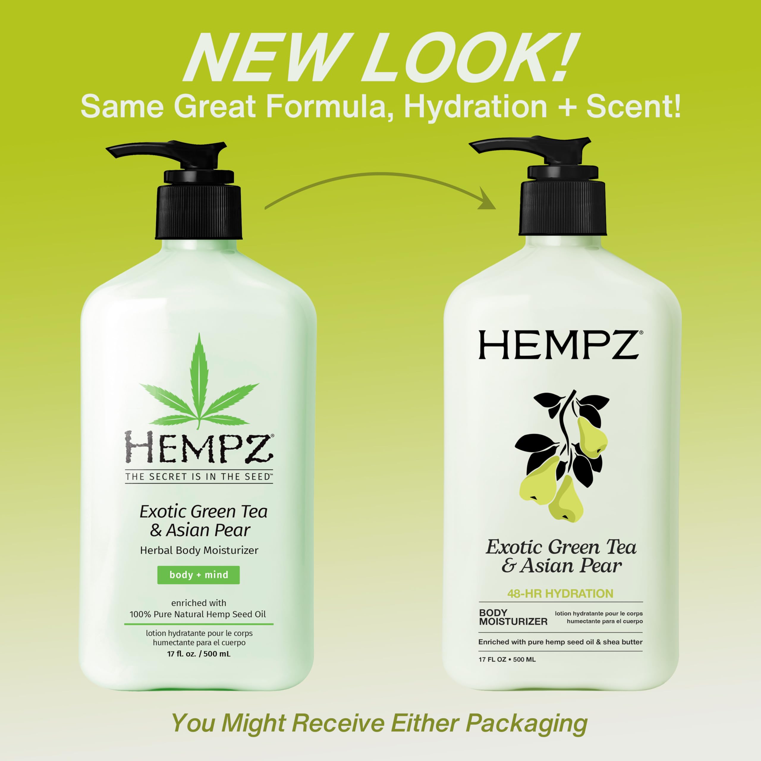 Hempz cream texture close-up for lightweight absorption