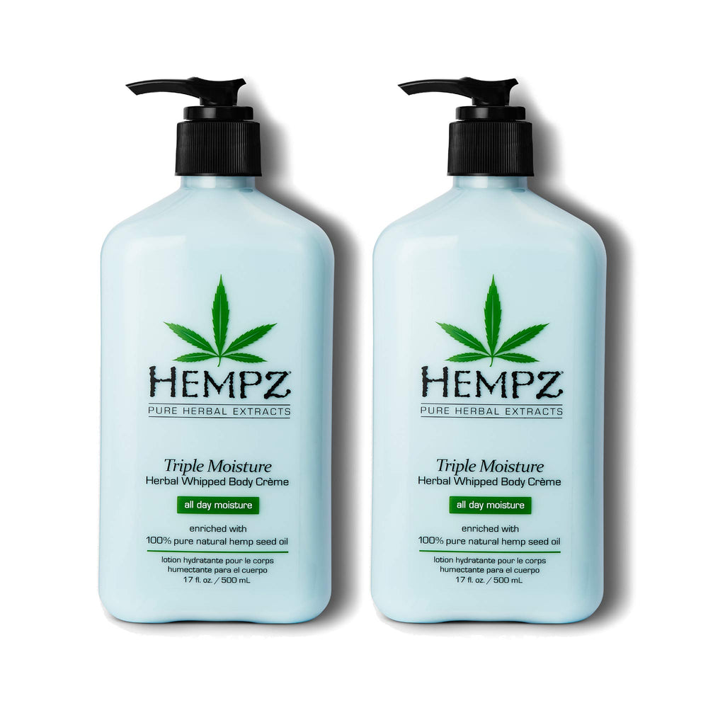 Hempz front jar showing label and 17 oz size for clear product recognition