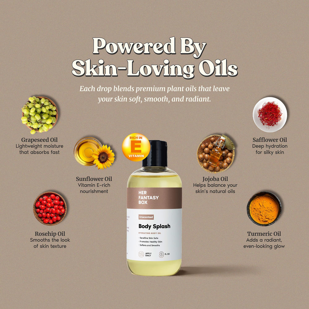 Her Fantasy Box application on hands showing quick absorption and moisturizing benefit