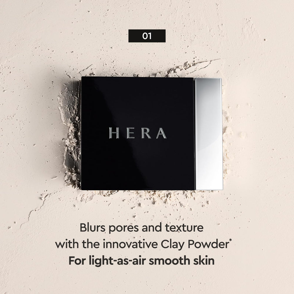 HERA airy blurring primer applied on hand showing smoothing benefit