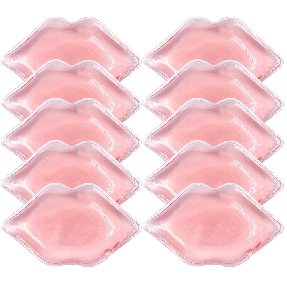Herb Life front packaging showing ten reusable lip ice packs and kit benefit