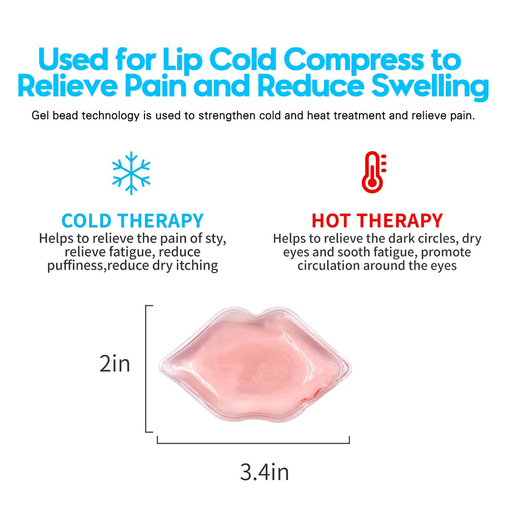 Detailed gel texture inside Herb Life lip pack highlighting flexible comfort