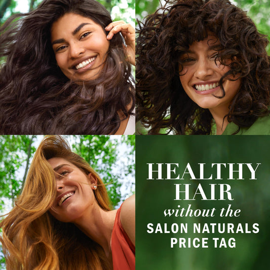 Herbal Essences label close-up highlighting ingredients and certifications