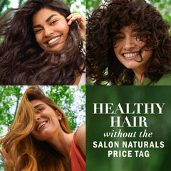 Herbal Essences label close-up highlighting ingredients and certifications