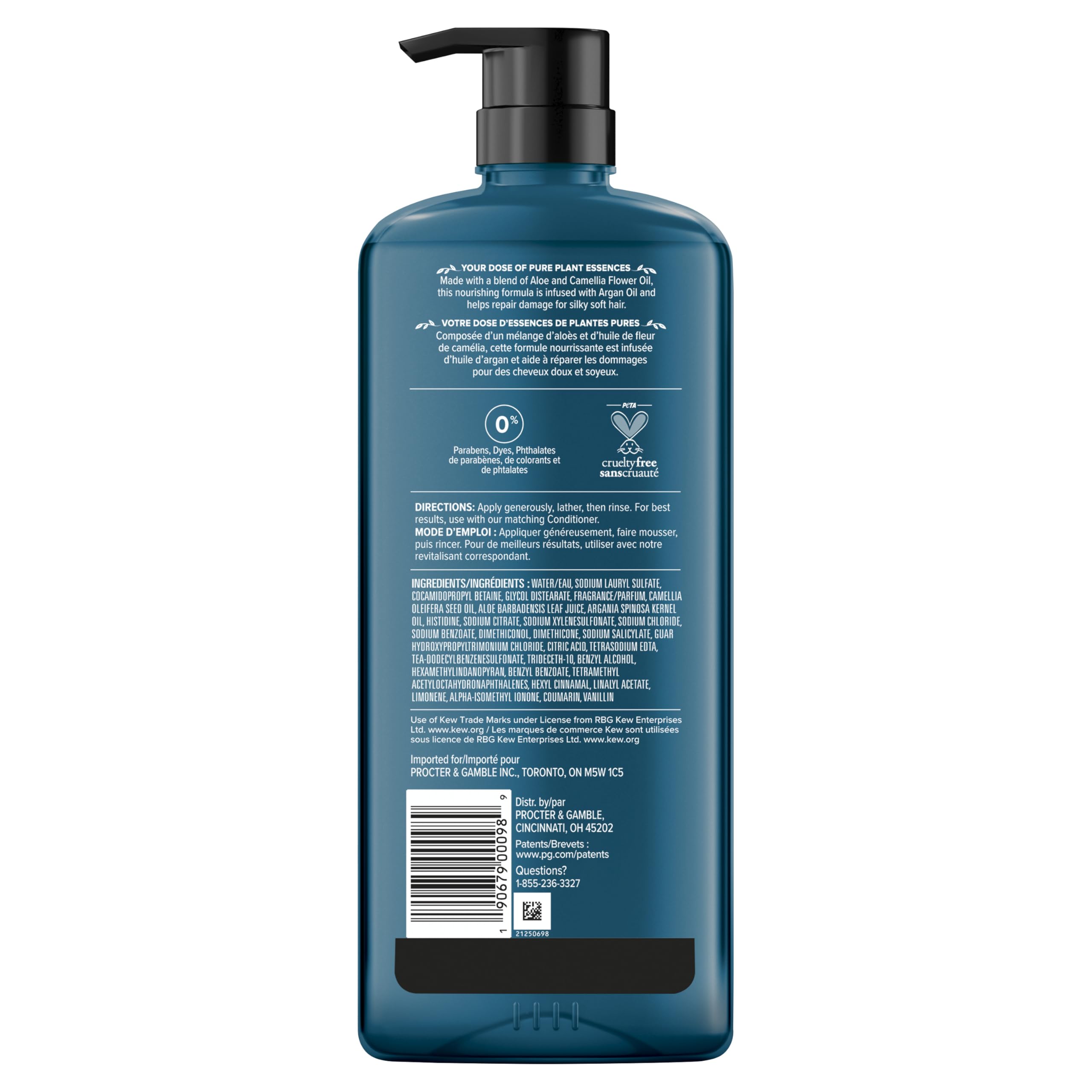 Herbal Essences on bathroom counter conveying salon-quality daily care