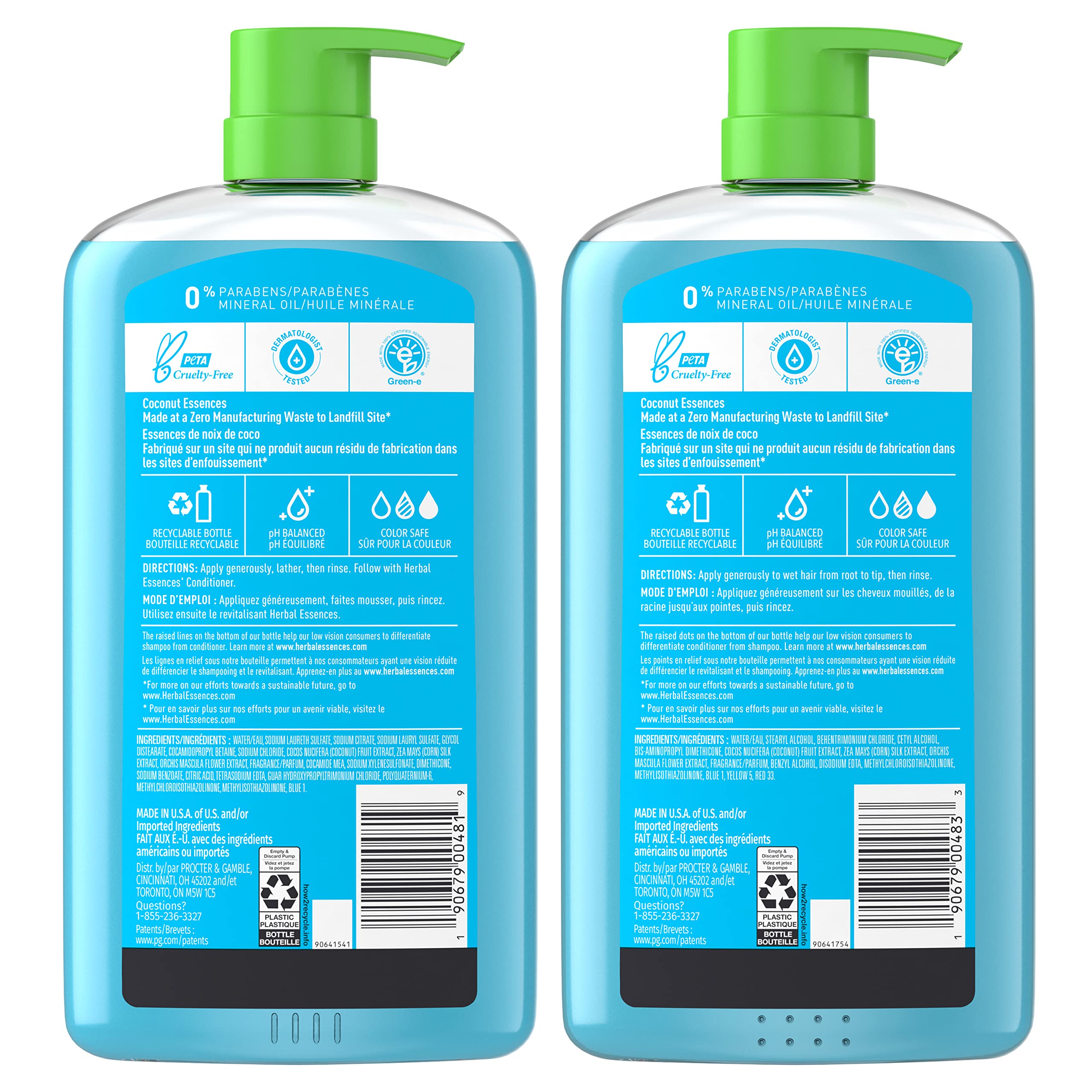 Herbal Essences set in a bathroom lifestyle scene conveying nourishing routine benefit
