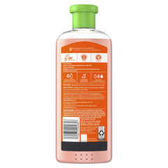 Herbal Essences conditioner texture close-up demonstrating lightweight spread