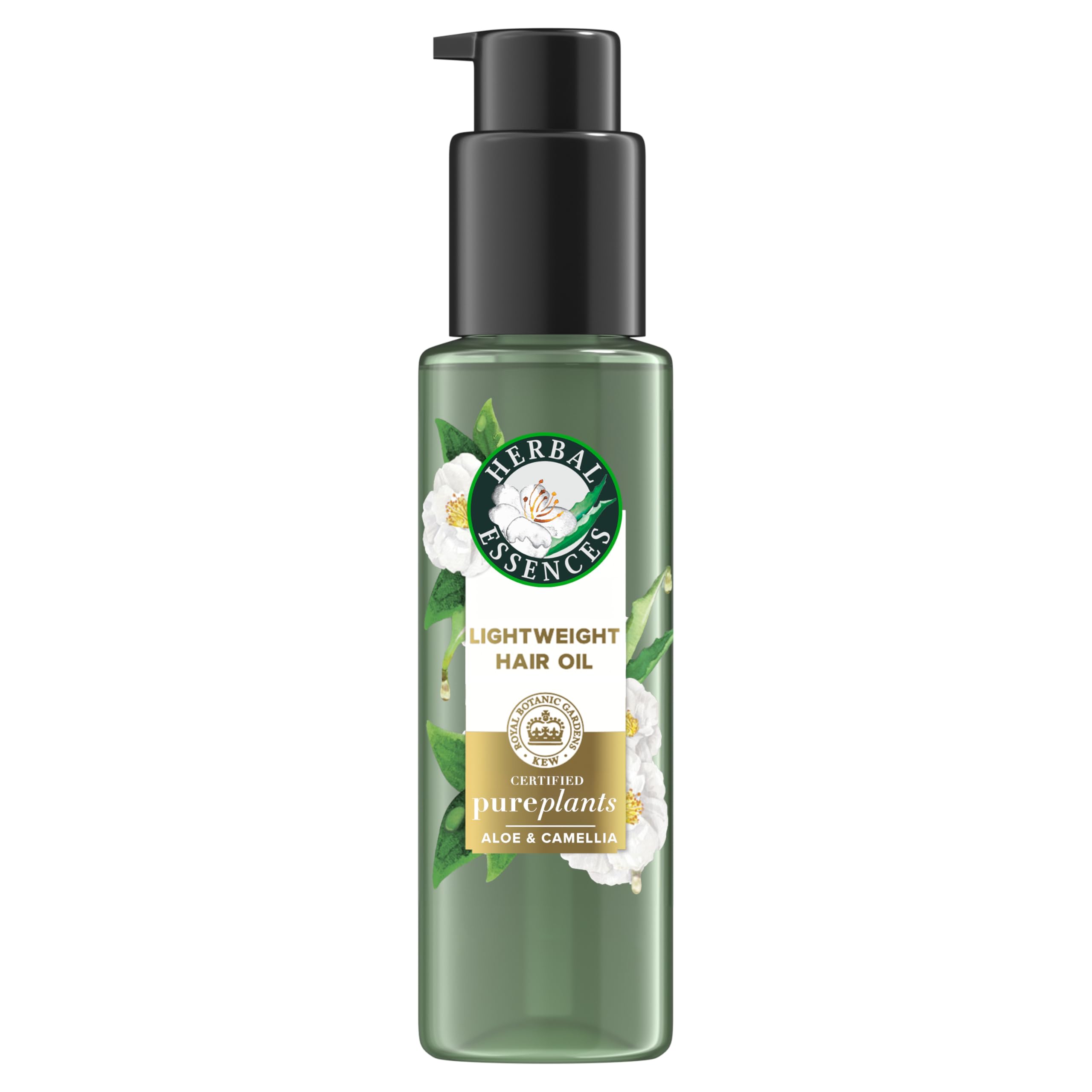 Herbal Essences bottle front showing label and 3.2 fl oz size for clarity