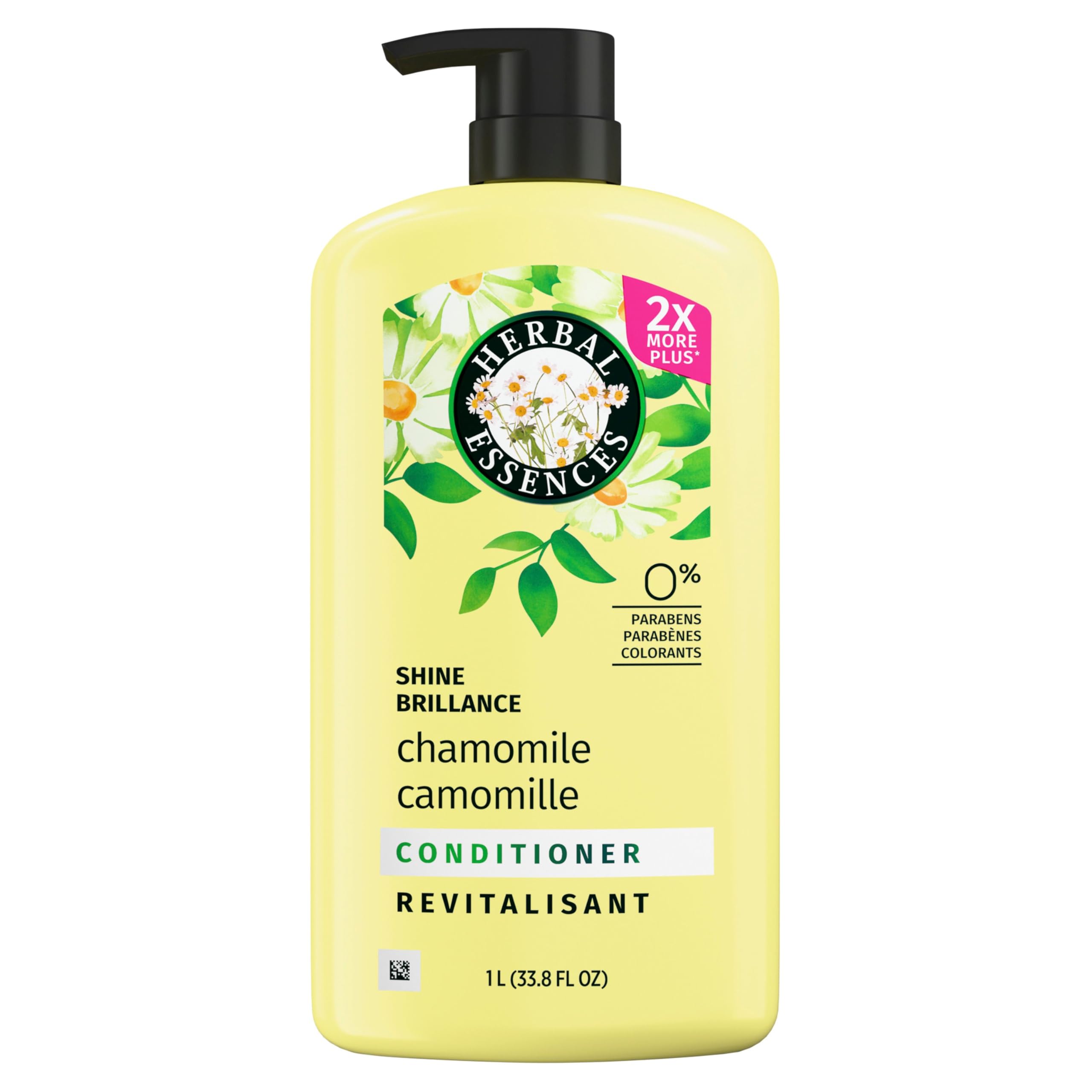 Herbal Essences bottle on bathroom shelf suggesting everyday styling convenience