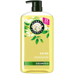 Herbal Essences front bottle showing label and 33.8 fl oz size for shelf appeal