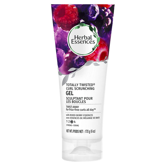 Herbal Essences front packaging shows product name and benefits