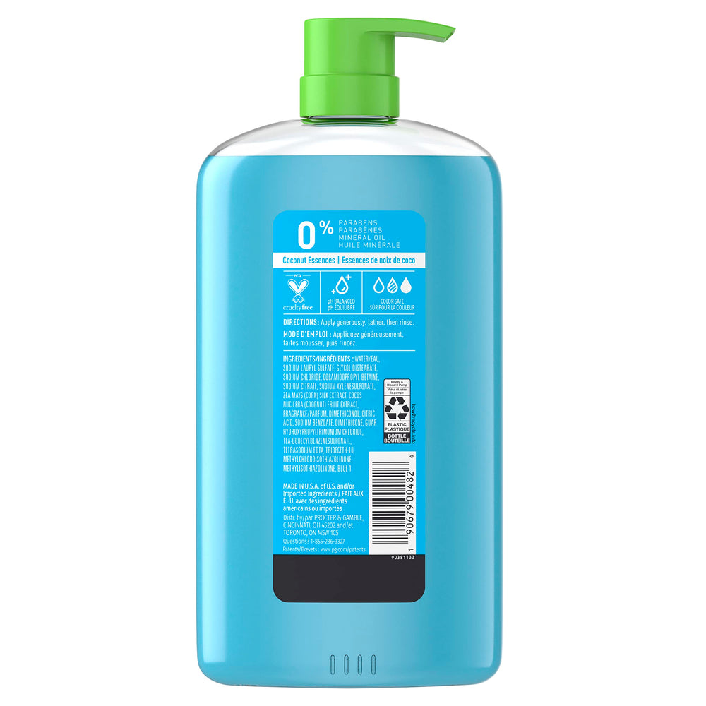 Herbal Essences recyclable bottle icon highlighting eco-friendly packaging