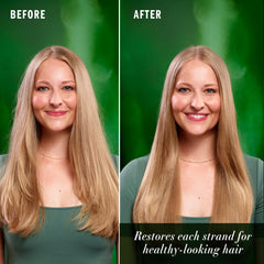 Herbal Essences being applied in hand to demonstrate quick absorption