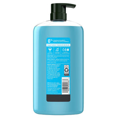 Herbal Essences recyclable bottle detail highlighting eco-conscious packaging