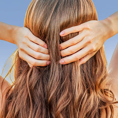 Shower shelf with Herbal Essences for a polished bathroom routine benefit