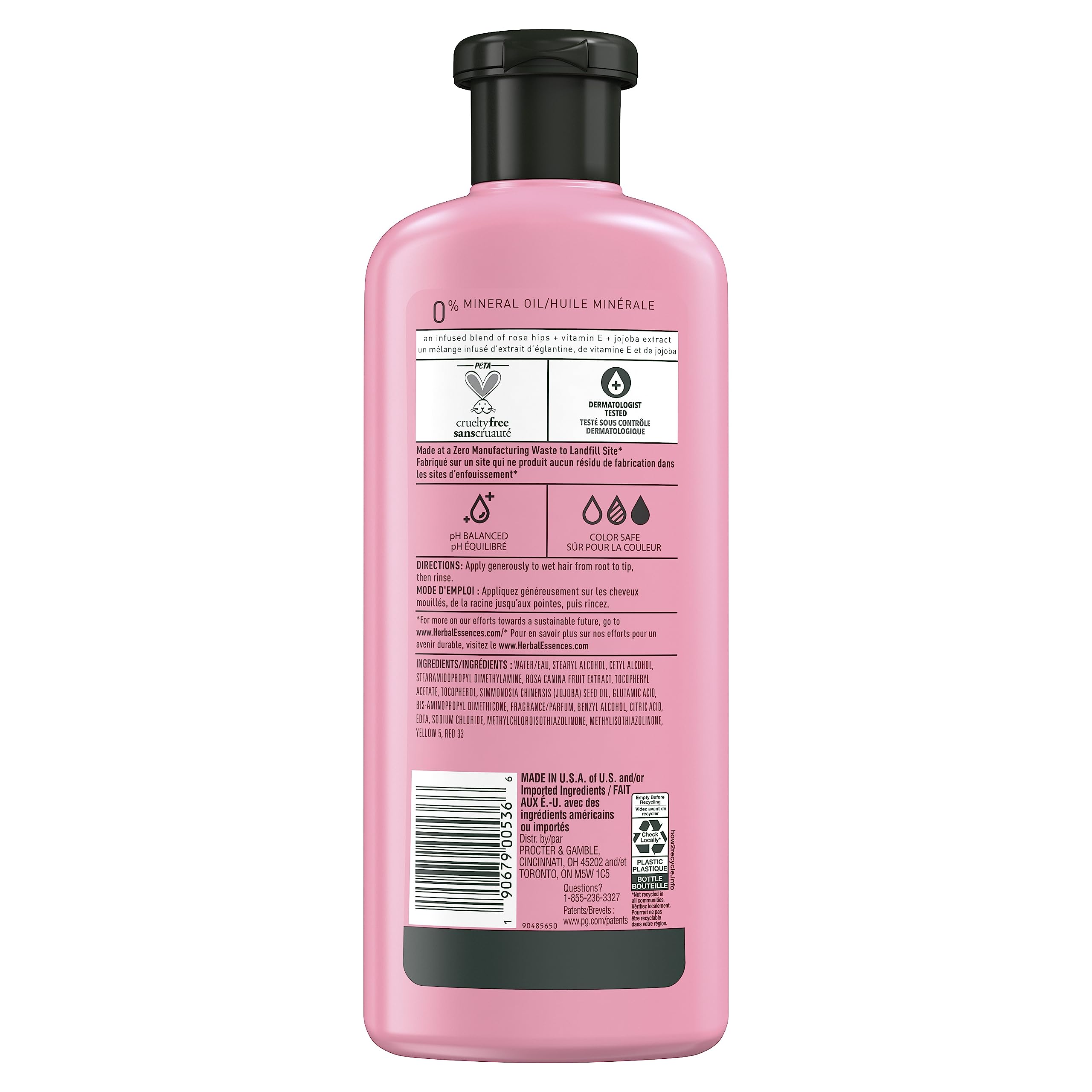 Herbal Essences cap close-up highlighting easy dispensing and control