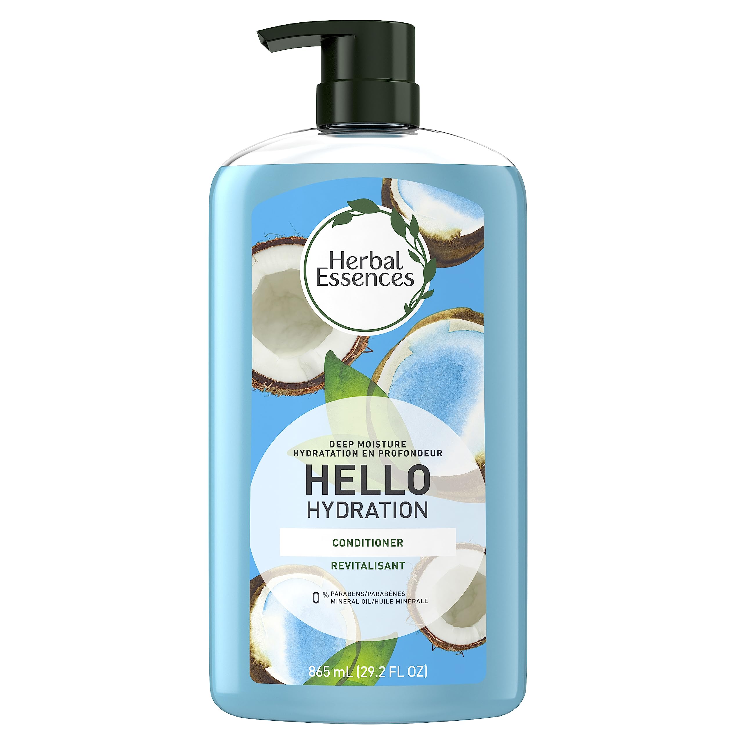 Herbal Essences coconut and tropical props illustrating the scented experience