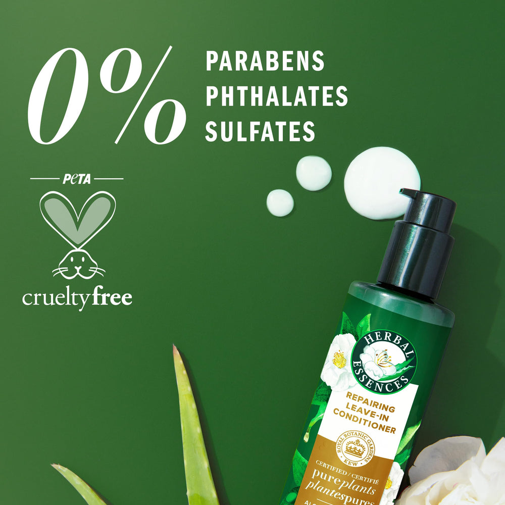 Herbal Essences fine mist texture sprayed, offers quick lightweight absorption
