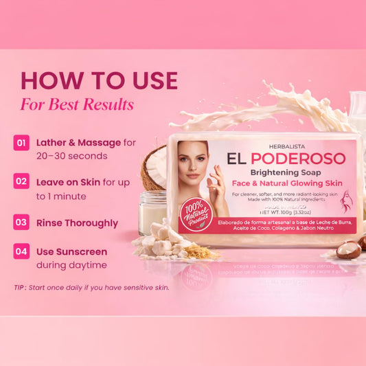 HERBALISTA close-up of soap texture, reveals creamy consistency for soft skin