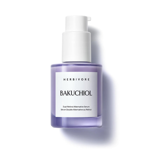 HERBIVORE front packaging showing bottle and label, highlights clean design and benefit