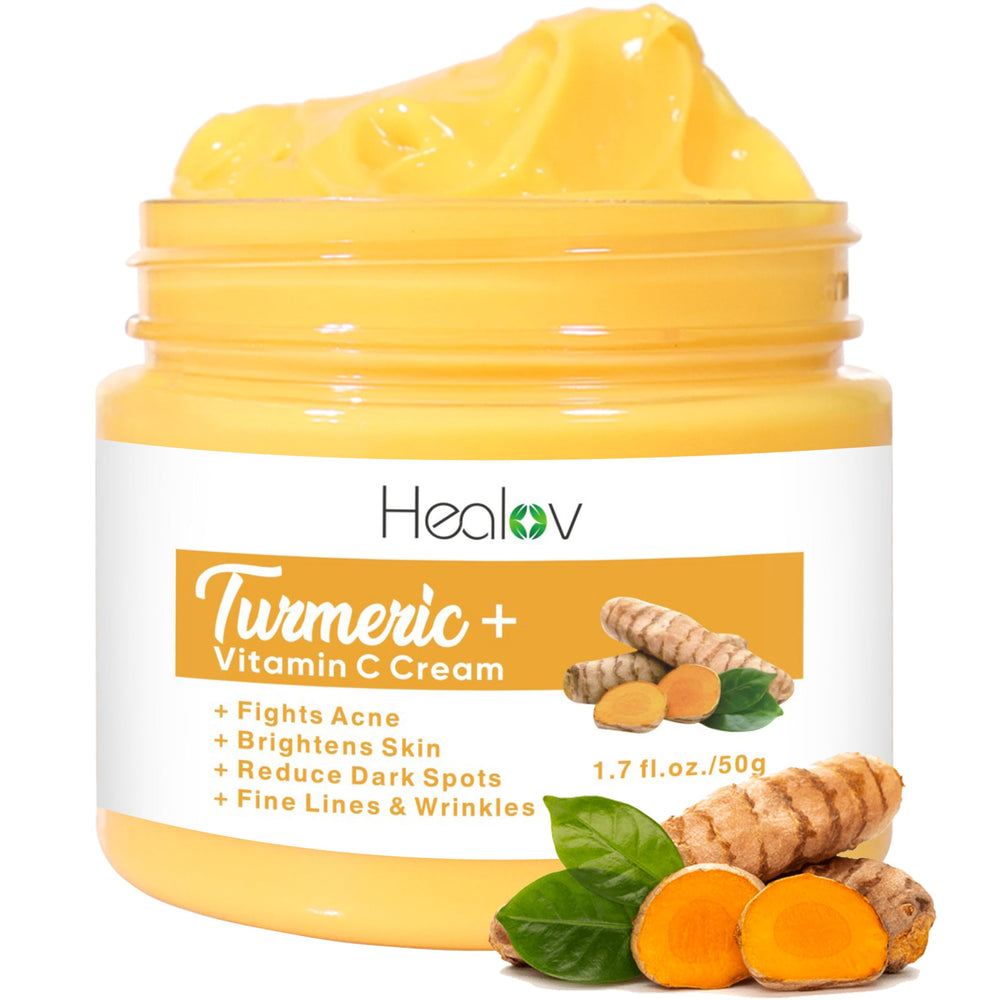 Herblov front tub showing brand and product for brightened skin