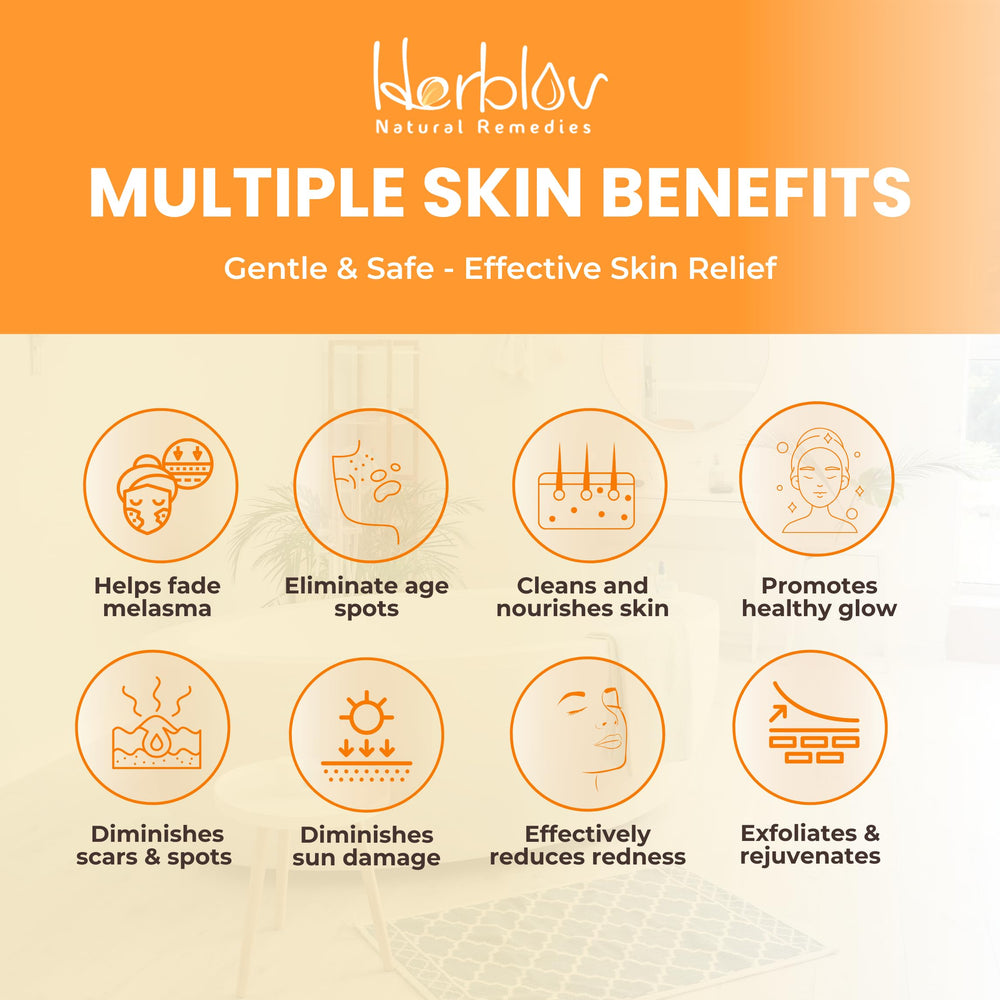 Herblov creamy lather texture demonstrating gentle exfoliating foam