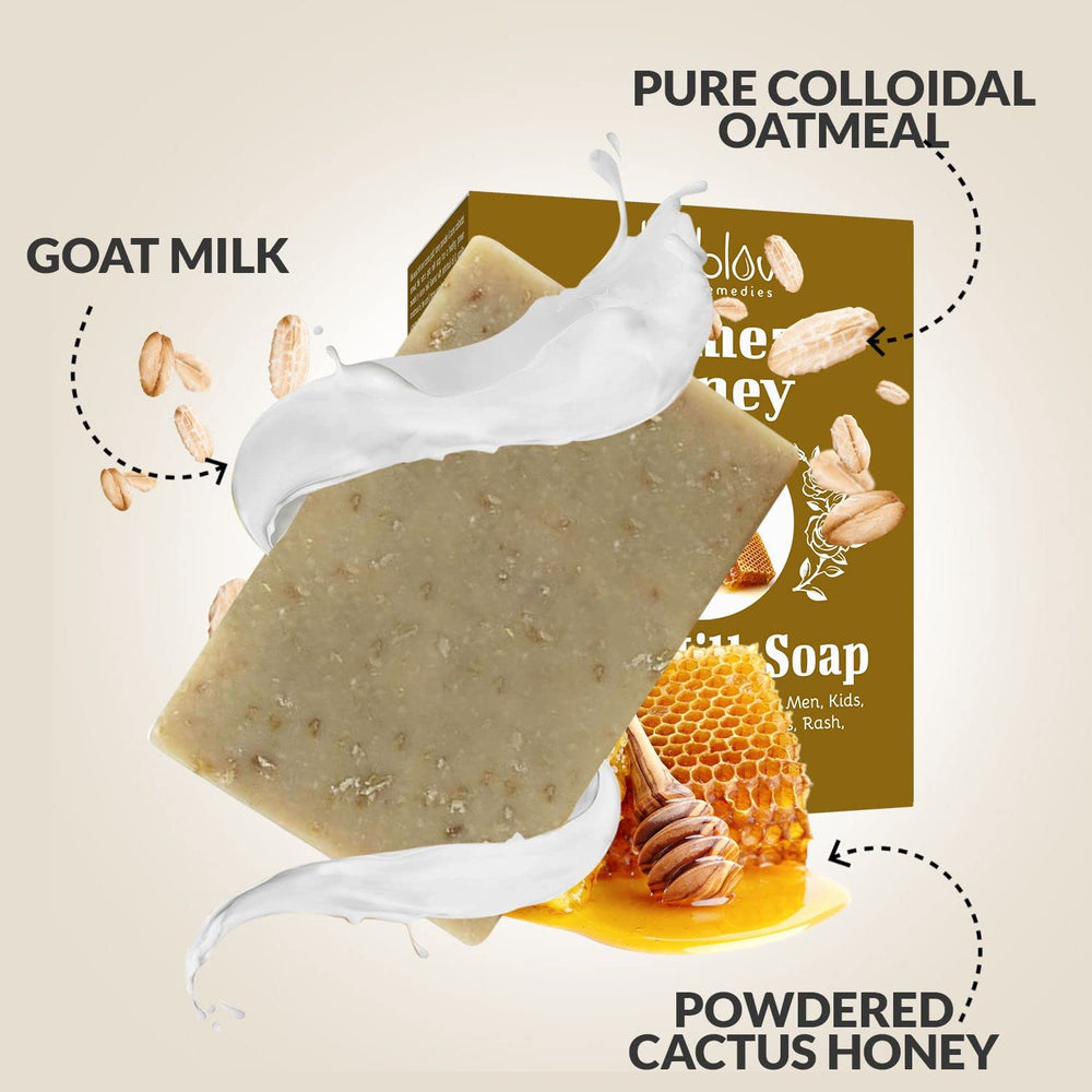 Herblov bar held in hand to show 4 oz size and easy handling for daily use