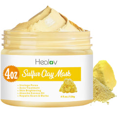 Herblov mask front packaging showing product and benefits