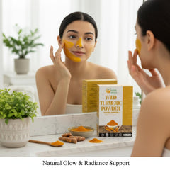 Herbs Botanica powder blended with rose water demonstrating lump-free paste