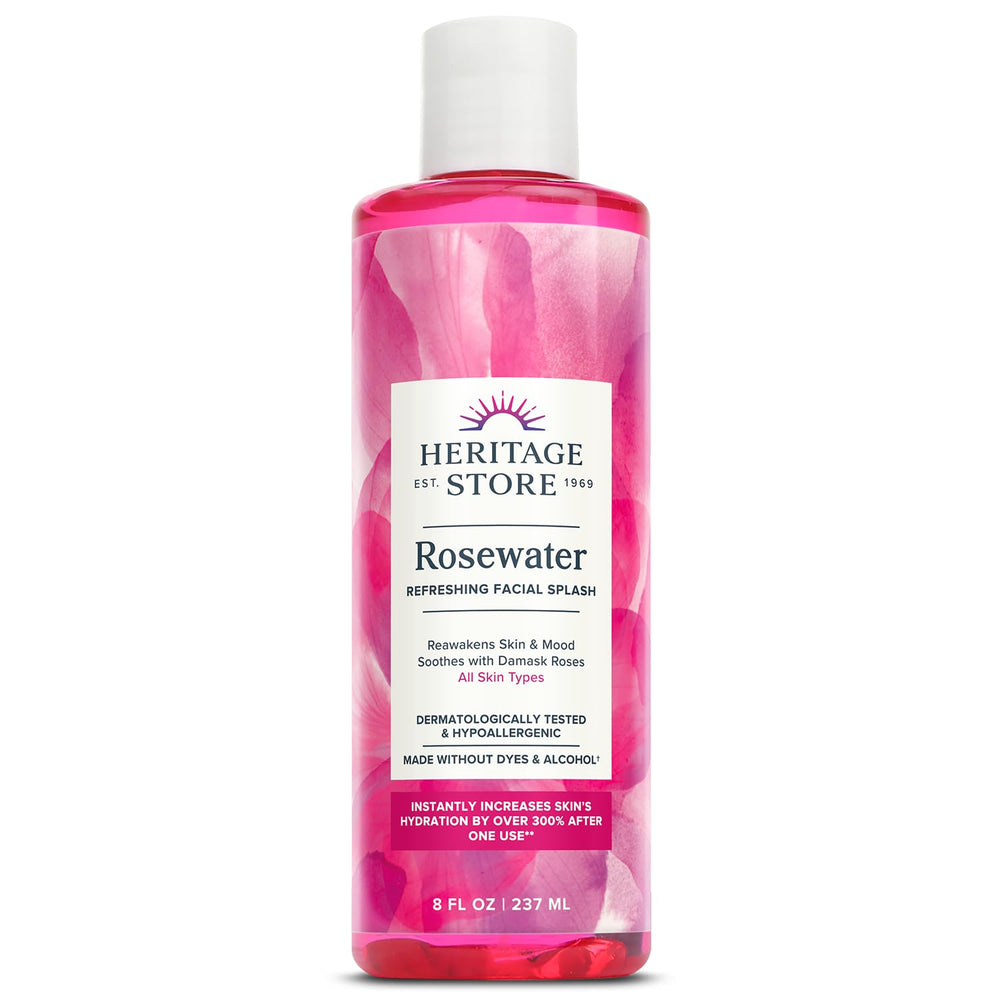 HERITAGE STORE front bottle view showing clean packaging and product size benefit